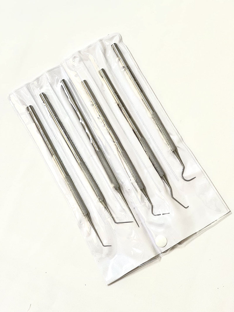 [Australia - AusPower] - Premium German -Set of 6 Stainless Steel Precision Micro Probe Set Combo, 5.5 inch Overall Length 