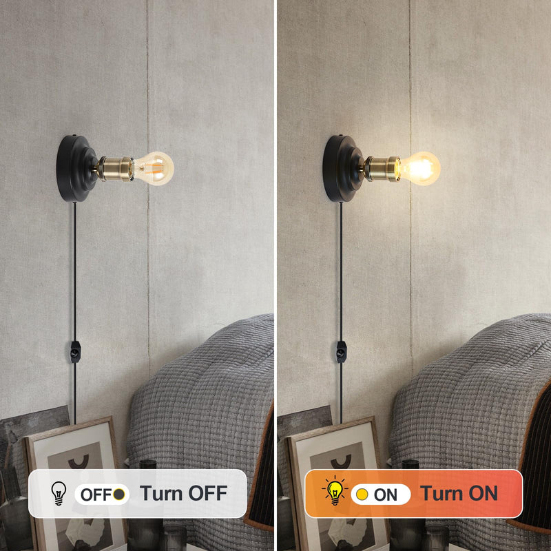 [Australia - AusPower] - Small Chandelier Base, Plug dimming Cable Length 570 cm, Suitable for corridors, Walls, farmhouses, Halls and Other E26-E27 lamp Holders. 