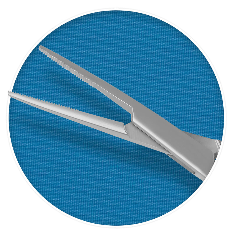 [Australia - AusPower] - SURGICAL ONLINE 10-Pack Straight 5-Inch Mosquito Hemostat Locking Forceps, Stainless Steel 