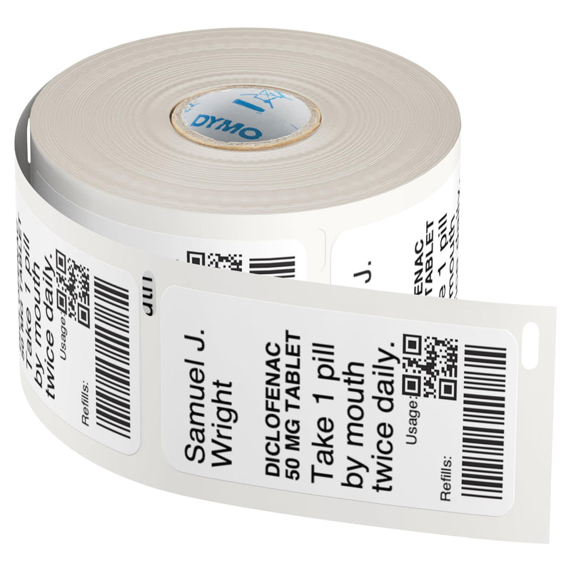 [Australia - AusPower] - DYMO LabelWriter Durable Laboratory and Medical Labels, 25 mm x 54 mm, 500 Labels 