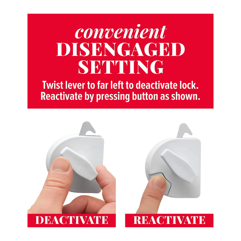 Sliding Door Latch- Pool Safety Latch Two Way Opening Sliding Door Latch