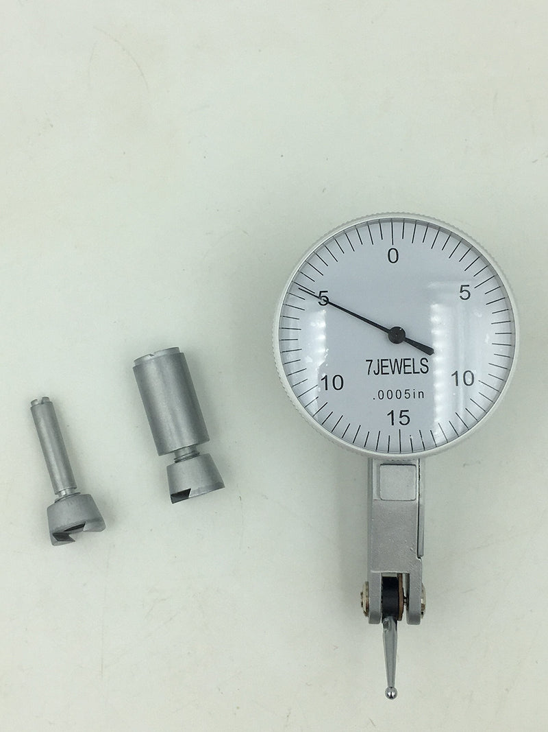 [Australia - AusPower] - 0.03'' x 0.0005'' Dial Test Indicator Big Dial Size 40mm/1.54" with 7 Jewels 