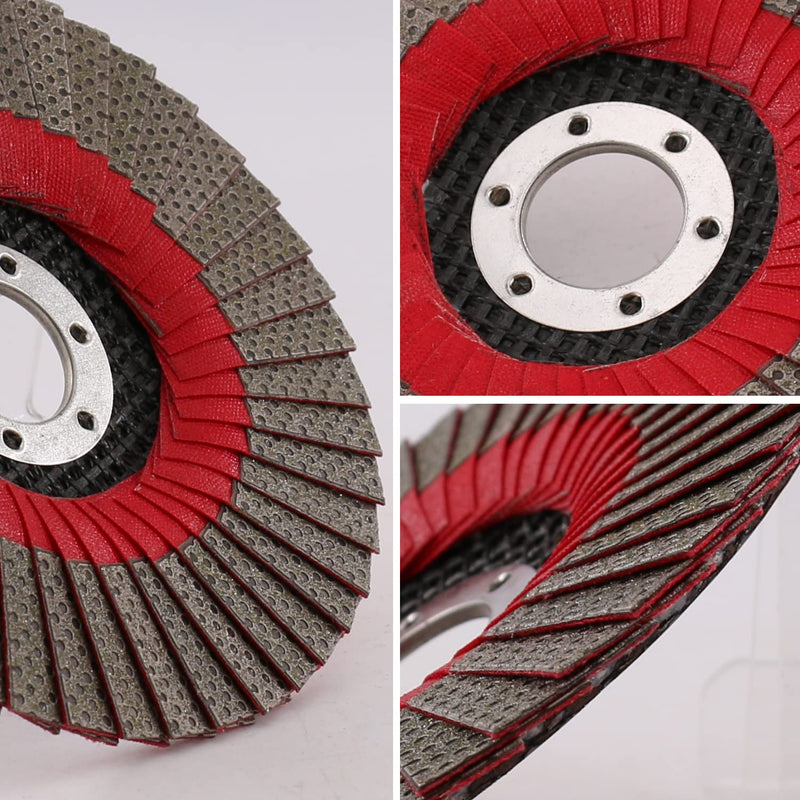 [Australia - AusPower] - HOMESOM 5 Inch 1pc 60 Grit Sanding Discs Flap Sanding Sanding Disc for Angle Grinder Diamond Sanding Pad Grit 60 - 1 piece 
