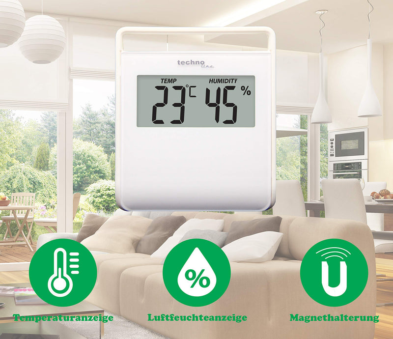 [Australia - AusPower] - Technoline WS 9440 Temperature Station White 1 x WS9440 