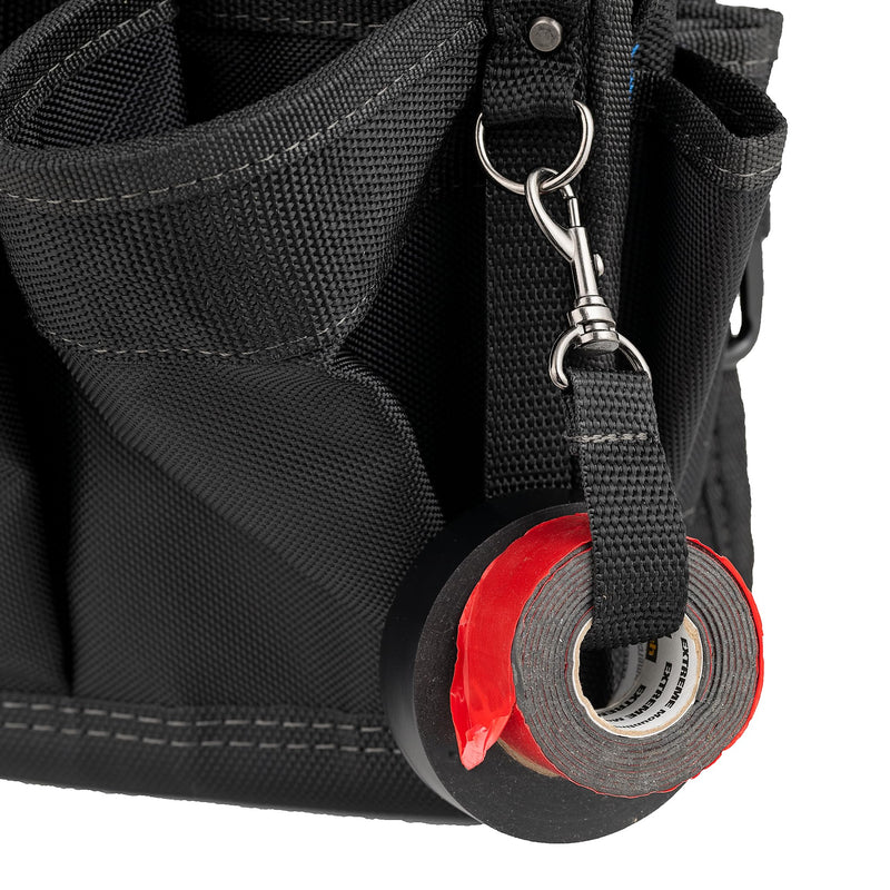 Dead On Tools HDP222496 Pro Electricians Professional Pouch, Black|Black (Pack of 1)