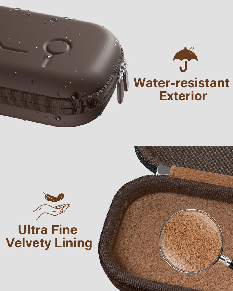 [Australia - AusPower] - ProCase Carrying Case for Portable Nebulizer Travel Bundle with Stethoscope Carrying Case 