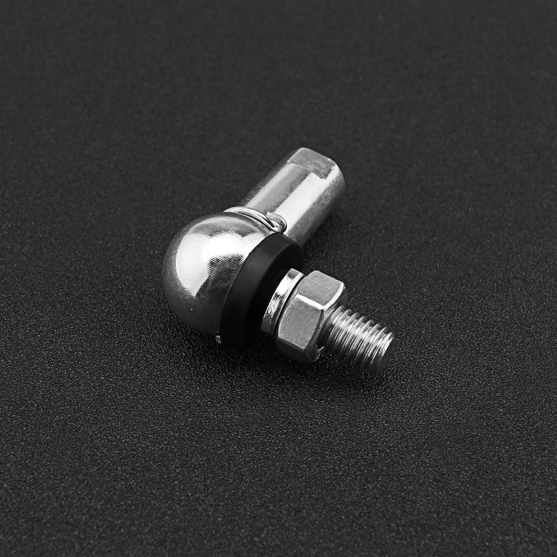 [Australia - AusPower] - 4Pcs Angle Linkage Ball Joint Kit, with Spring Clip Dust Seal CS DIN 71802 Gear Linkage Replacements M6 (LH and RH) 