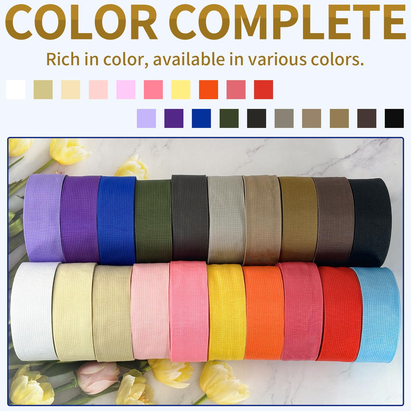 [Australia - AusPower] - Wide Webbing Straps for Replacement Lawn Chair 2inch 12 Yards Heavy Polyprorylene Straps for Outdoor DIY Gear Repair Pet Collars Decorative Webbing Straps for Crafts Bags Champagne 32 