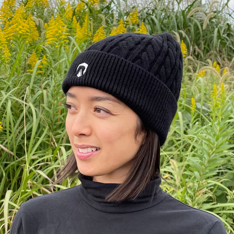 RadiArmor RF Blocking Knit Cap – Unisex Hat with EMF Blocking Liner That Blocks Over 99% of High Frequency RF Radiation One Size Black