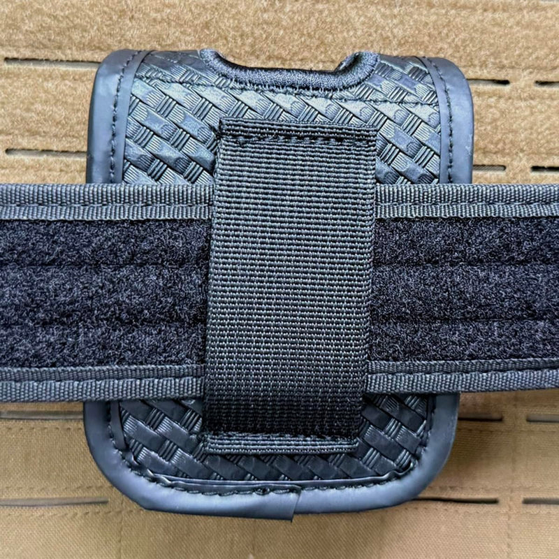 ROCOTACTICAL Basketweave Pager/Glove Pouch, Molded Latex Glove Pouch for Duty Belt