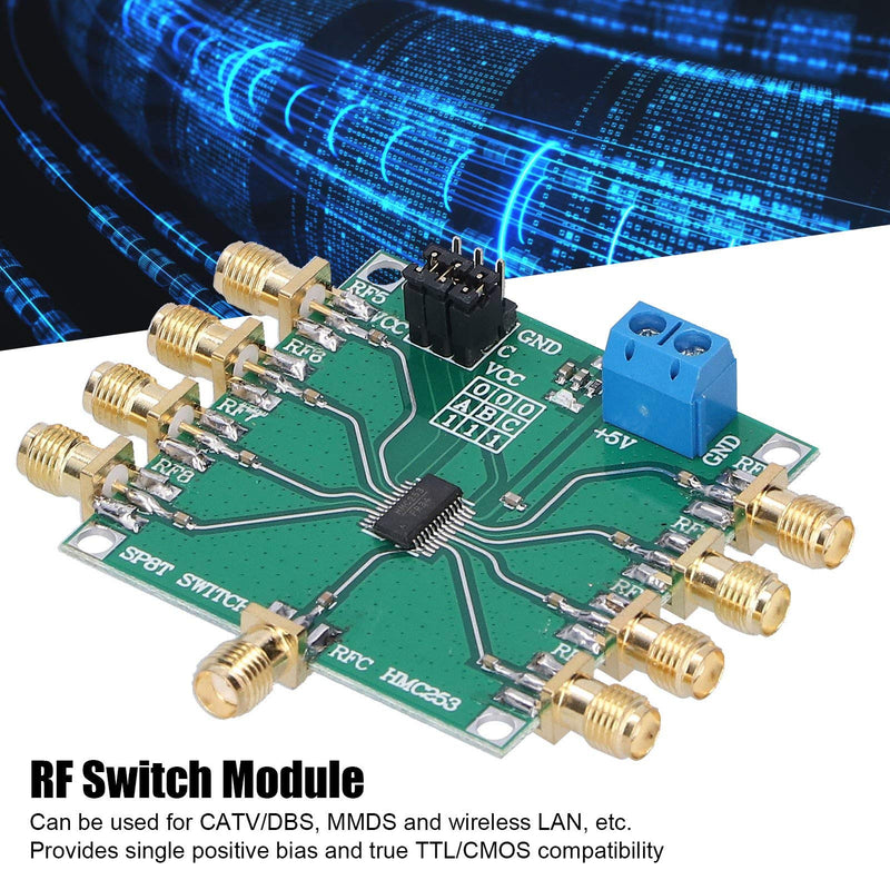 1 Open 8 RF Switch Module, HMC253 RF Switch Module, 1 Open 8 RF Switch Module, DC?2.5GHZ RF Switch Module for RF Switch Board Radio, Tools