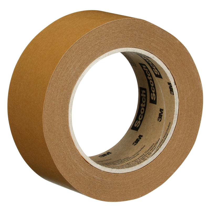 3M Scotch Performance Paper Box Sealing Tape 570, 1.9" x 55 yd (48 mm x 50 m), 1 Roll, Brown, Recycle-Compatible, Great for Packaging, Shipping, and Moving 1.8" x 55 yd Single Roll