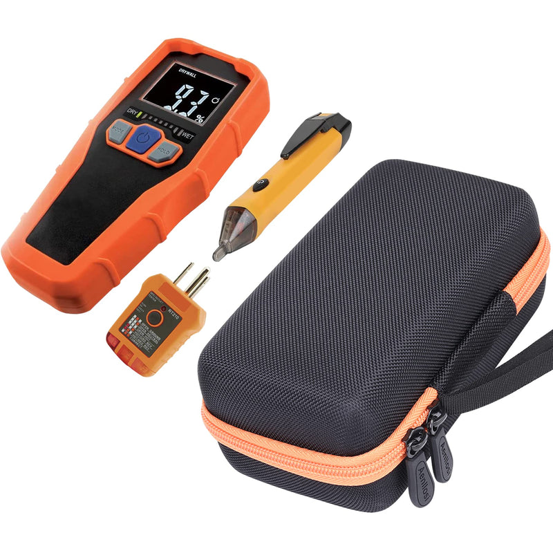 [Australia - AusPower] - Aenllosi Hard Carrying Case Compatible with Klein Tools 80023P Tool Set, Home Inspector Tool Kit with ET140 Moisture Meter, Non-Contact Voltage Tester, GFCI Outlet Tester 