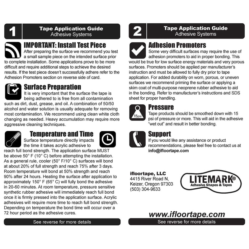 [Australia - AusPower] - LiteMark 2" Yellow Removable Vinyl Marking Tape - High-Visibility Matte Finish, Adhesive for Smooth Surfaces - Ideal for Safety Marking, Floors, Warehouses, Short Events - 150 Feet Roll 2Inch X 150FT 