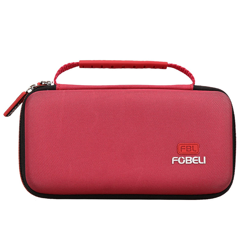 [Australia - AusPower] - FBLFOBELI Storage Carrying Case Compatible with AstroAI Digital Multimeter Analyzer TRMS 6000 Counts Volt Meter Ohmmeter Auto-Ranging Tester (Case Only) (Red) Red 