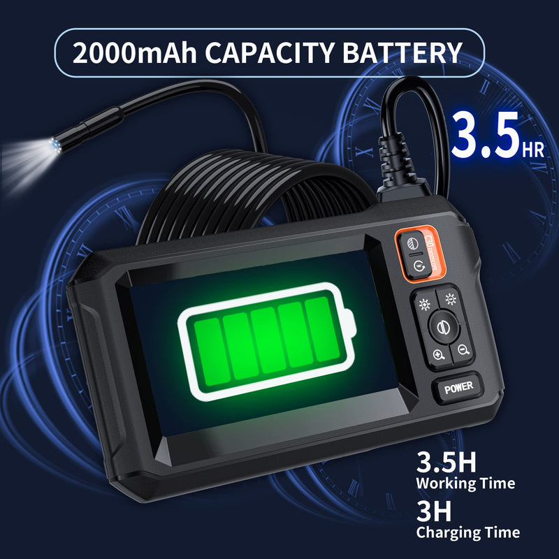 [Australia - AusPower] - Daxiongmao Borescope, Endoscope Camera with Light, IP67 Waterproof Endoscope, 1080P HD Inspection Camera, Borescope Camera with Light, Snake Camera, 16.5ft Endoscope Camera, Gadgets for Men (4.3) 