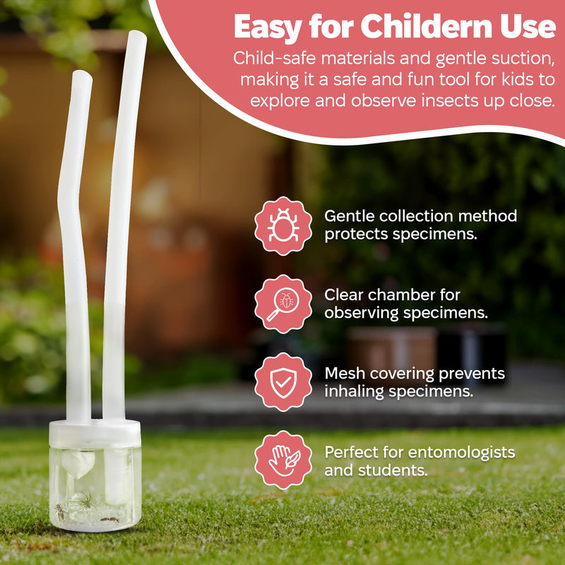 [Australia - AusPower] - Insect Pooter | Insect Capture Device for Budding Entomologist and Kid Biologist by Snout and Shell 
