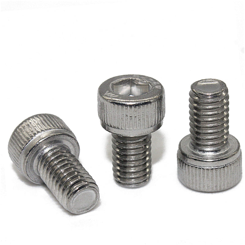 [Australia - AusPower] - Fullerkreg m3 x 8mm Socket Head Cap Screws, Allen Socket Drive, Din 912, AISI 304 Stainless Steel (18-8), Full Thread, Bright Finish, Machine Thread, Quantity 100 
