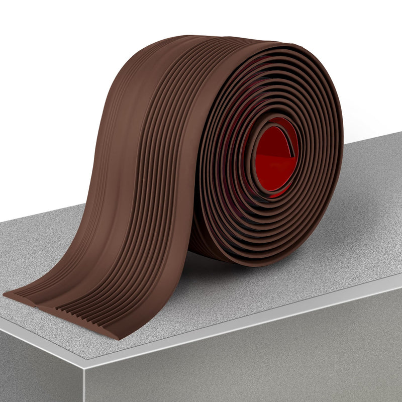 Kikerike Stair Edge Trim (Brown, 3 in x 10 Ft) Brown
