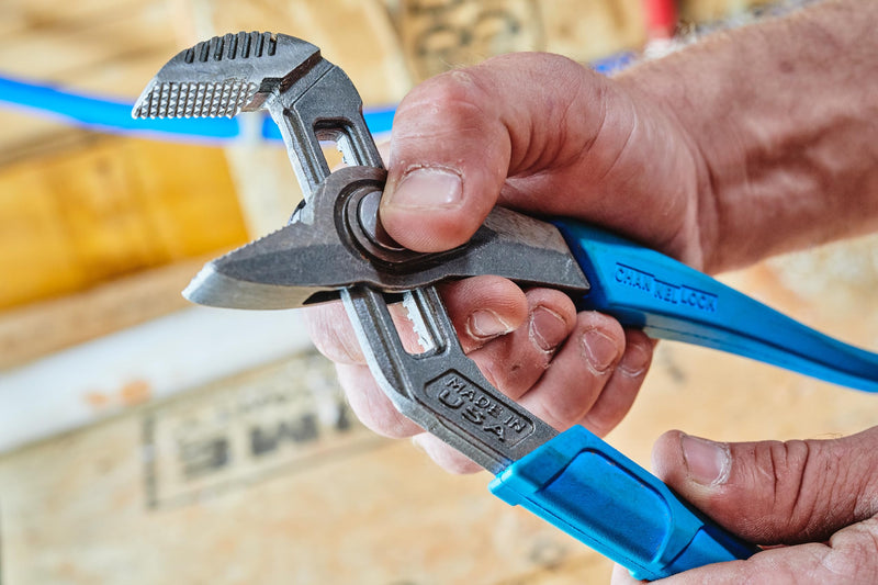 Channellock Tongue & Groove Pliers 430X SpeedGrip - Straight Jaw, Made in USA, High Carbon Steel - 10 in 10-inch