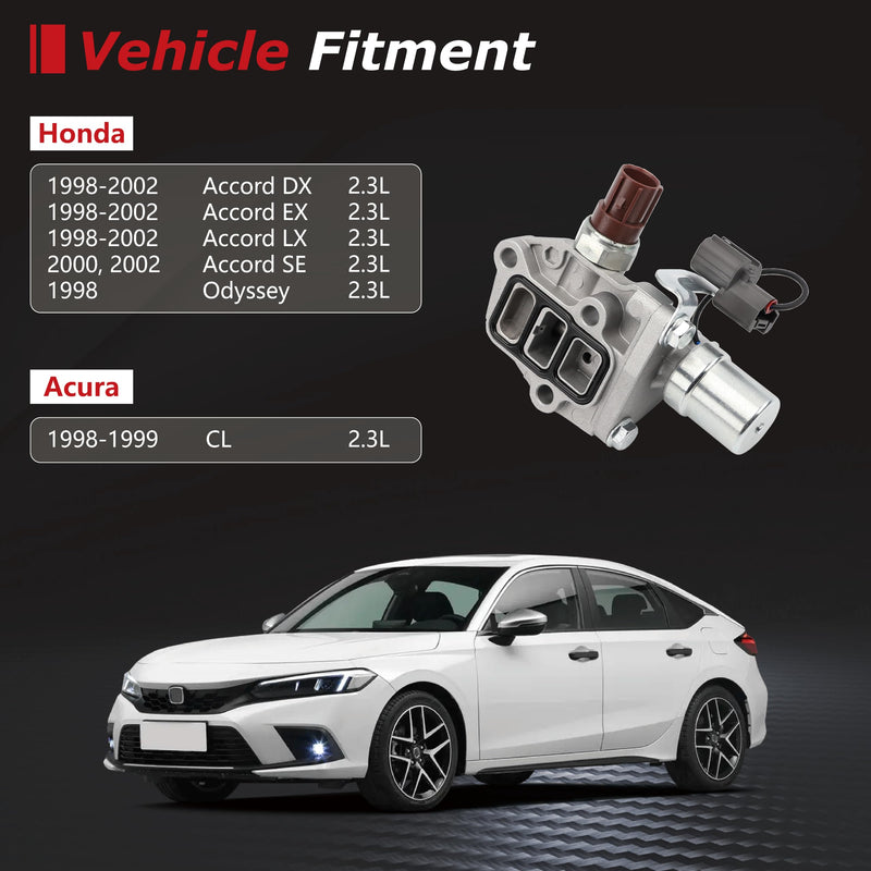 [Australia - AusPower] - VTEC Solenoid VVT Solenoid Compatible with 1998-2002 Accord 1998 Odyssey 1998-1999 CL 2.3L Replaces for 15810-PAA-A02 917-281 