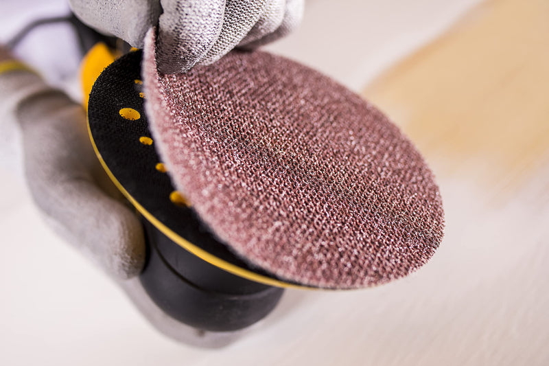 Mirka Abranet Ace HD Sanding Discs Diameter 125 mm Velcro Grain P40 | Mesh sanding discs with Velcro for eccentric sanders, ideal for hard surfaces, wood, spatula, varnish, metal Grain P40 Single