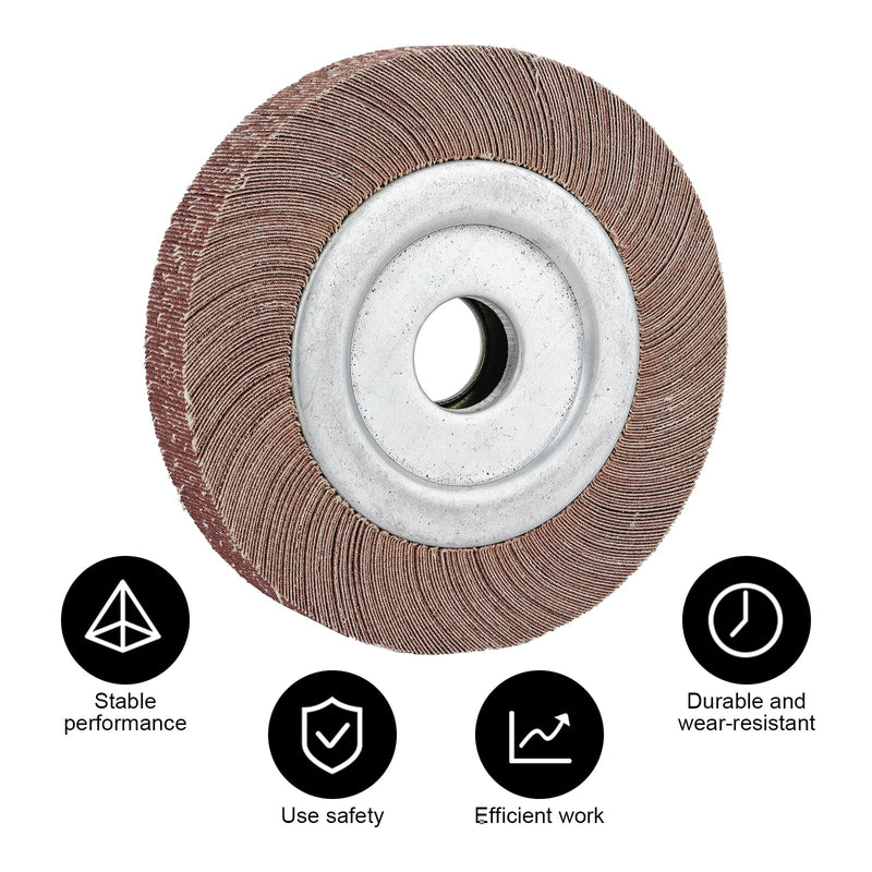 [Australia - AusPower] - LncBoc 240 Grit Flap Sander, Grinding Attachment for Drill, Grinding Attachment for Drill, Cordless Screwdriver 180 grit 