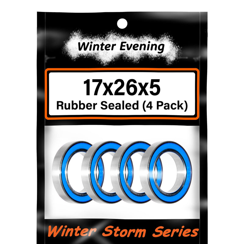 [Australia - AusPower] - 17x26x5mm | 6803-2RS (4 Rubber Sealed Bearings) 