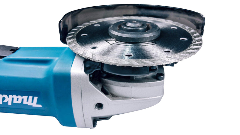 Makita 2 Pack - 4.5” Turbo Diamond Blades For Grinders & Circular Saws - Ultra-Fast Cutting For Concrete, Masonry & Brick - 5/8”, 20mm & 7/8” Arbors