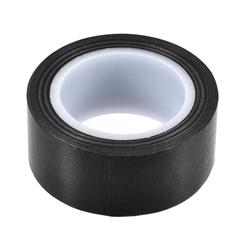 uxcell Heat Resistant Tape High Temperature Heat Transfer Tape PTFE Film Adhesive Tape 25mm Width 10m 33ft Length Black