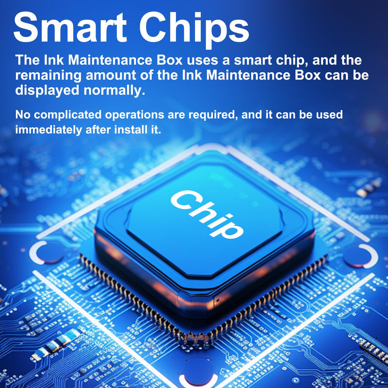 LCL SJMB6000 SJMB6500 Maintenance Box C33S021501 Cartridge Waste Box Replacement for ColorWorks CW-C6000A CW-C6000P CW-6030A CW-6030P CW-C6500A CW-C6500P Printer (1-Pack) High Capacity