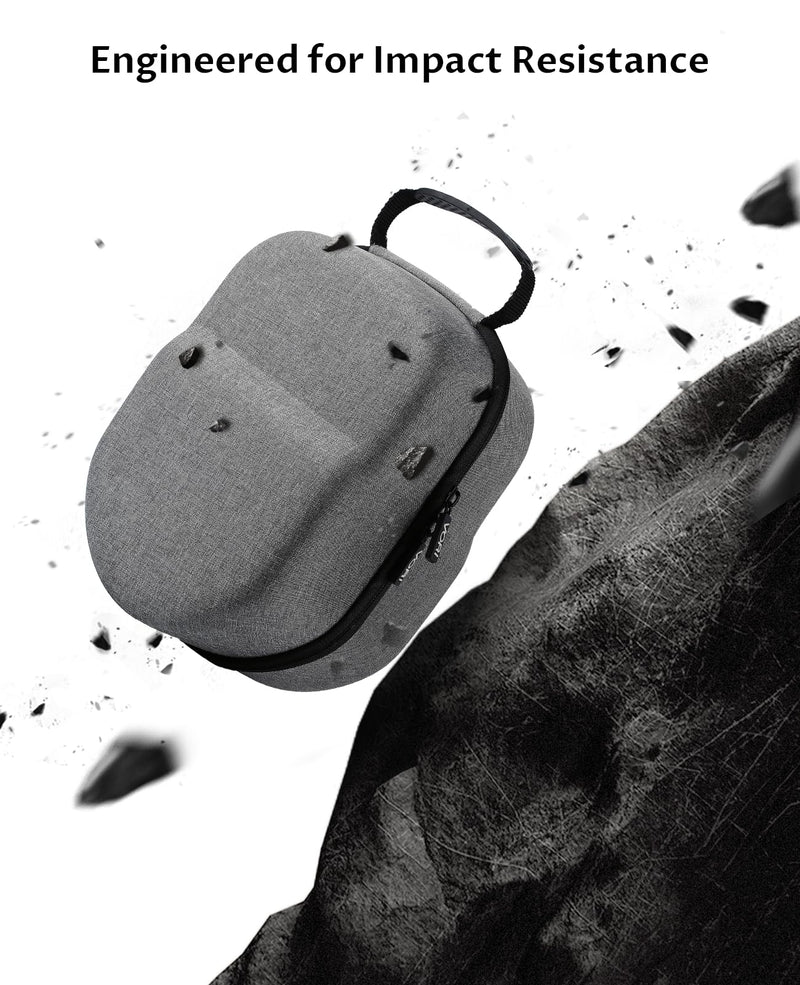 [Australia - AusPower] - VORI Case for Meta Quest 3/Oculus Quest 2 Accessories/Vision Pro/Pico 4, Fit Elite Strap Battery Version/Kiwi Design/BOBOVR Head Strap, with Len Protector, Portable Hard Carrying Case for Meta Quest 2 