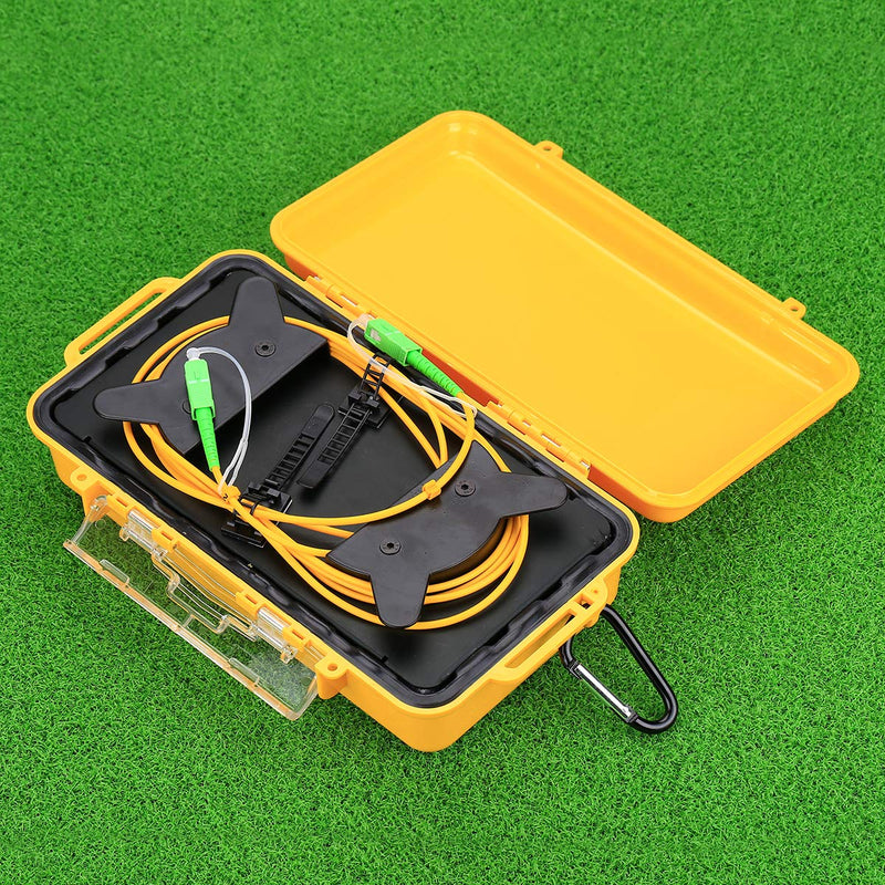 [Australia - AusPower] - Fiber Optic Test Tool SC/APC SM（9/125）OTDR Launch Cable Box 1km Extension Cord OTDR 