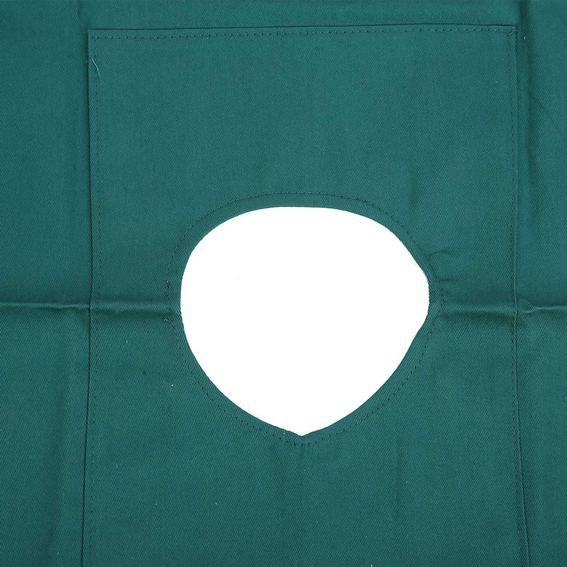 [Australia - AusPower] - Cotton Drapes with Hole Accessory, Soft Skin Friendly Foldable Drape Sheet for Professional Use Strong Liquid Absorption Capacity 