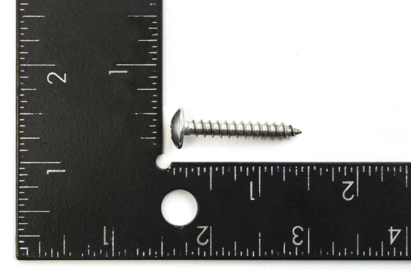 [Australia - AusPower] - 80 Piece Truss Head Screw Set for Dock Bumper Installation Marine Grade Stainless Steel 10 x 1-1/4 Inches SS 10 x 1-1/4" 80 Count - Screw Set 