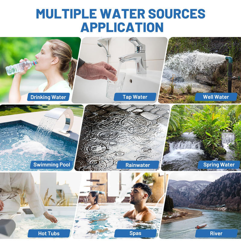 [Australia - AusPower] - 2025 All-New 21 in 1 Water Testing Kits for Drinking Water - gliship Accurate Water Test Kit for Tap, Pond, House, Well, Home, Pool Test Strips for PH, Lead, Chlorine, Hardness, Bacteria & More 