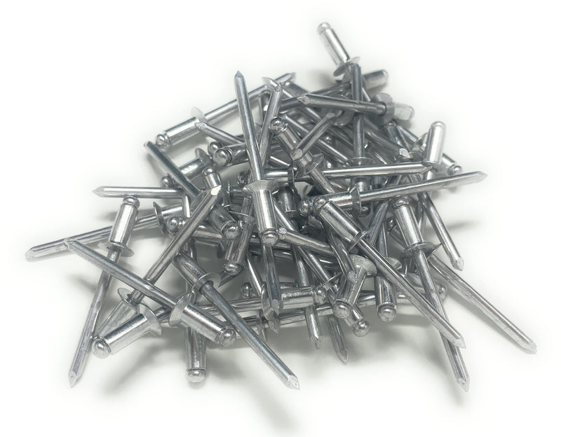 [Australia - AusPower] - Metal Magery 50 Aluminum Countersunk Head Blind Rivets Pop Rivets 3/16" x 1/4" (0.126-.250 Inch Grip Range) QTY: 50 