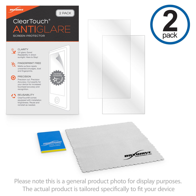 [Australia - AusPower] - BoxWave Screen Protector Compatible with Sony Walkman NW-A105 (Screen Protector ClearTouch Anti-Glare (2-Pack), Anti-Fingerprint Matte Film Skin ClearTouch Anti-Glare (2-Pack) 