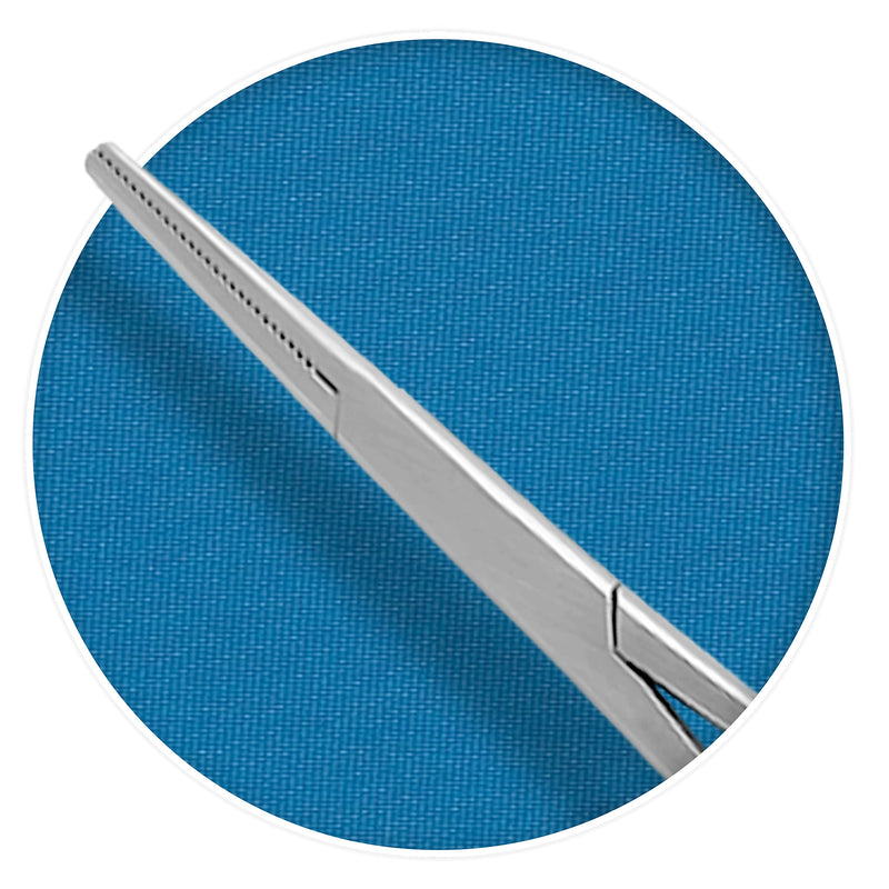 [Australia - AusPower] - SURGICAL ONLINE 10-Pack Straight 5-Inch Mosquito Hemostat Locking Forceps, Stainless Steel 