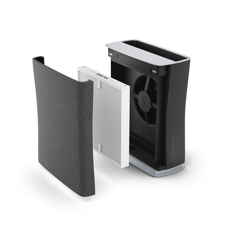 Stadler Form Roger & Roger big pre-filter, dark grey, textile | Protects the dual filter and its service life, 20 x washable at 30 °C on a gentle cycle