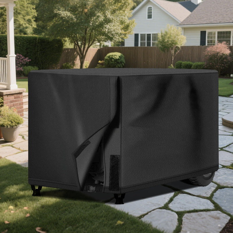 [Australia - AusPower] - NEXCOVER Waterproof Universal Generator Cover - Weather/UV Resistant Cover 26 x 20 x 20 inch, for Most Portable Generators 3000-5000 Watt, Black S: 26 x 20 x 20 inch 