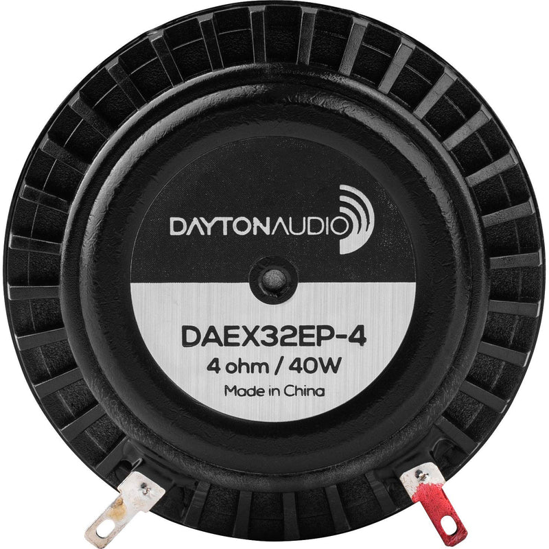 [Australia - AusPower] - Dayton Audio DAEX32EP-4 Thruster 32mm Sound Exciter - 40 Watts RMS 4 Ohm Imepedance - Audio Transducer - Turn Any Surface into a Speaker System - for Large and Rigid Surfaces 