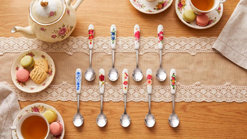 Hushee 36 Pcs Ice Tea Spoon for Tea Party, for Small Coffee Stir Spoons Bar