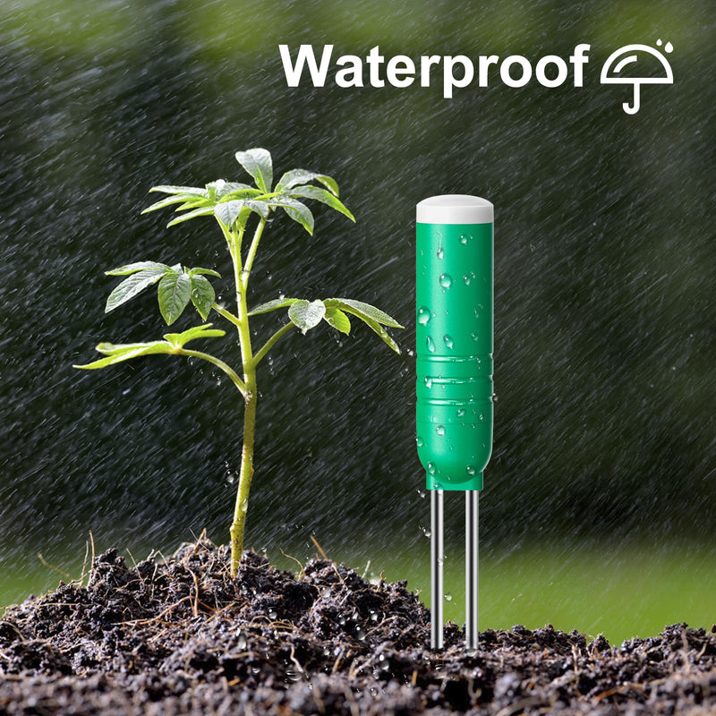 Soil Moisture Meter Plants, Garden Soil Moisture Meter Plants for Gardening, Lawns, Potted Plants Watering Indicator(Sensor only Without Battery) 1 Sensor