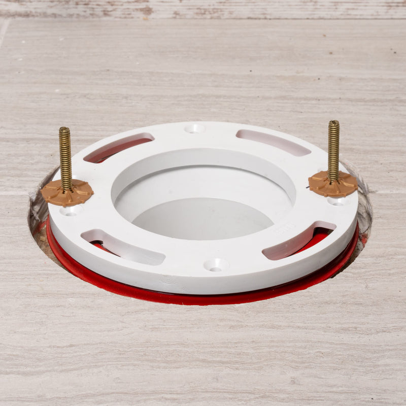 [Australia - AusPower] - Oatey 43646 Closet Flange Spacer, 1/2 in T, PVC, White, 0.5 Inch 