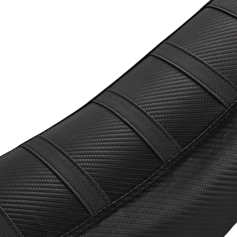 Electric Dirt Bike Seat Cover for Tutti Tuttio Tutto Soleil 01 Non Slip Black Stripe/Gripper Soft/Water Proof Black