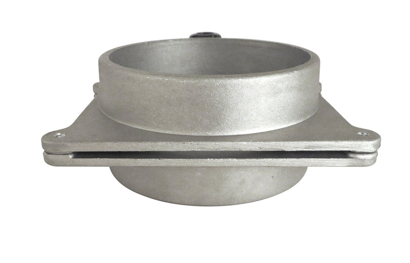 3" OD Self Cleaning No Clog Aluminum Blast Gate Cut Off Valve for Dust Collection System ABG3