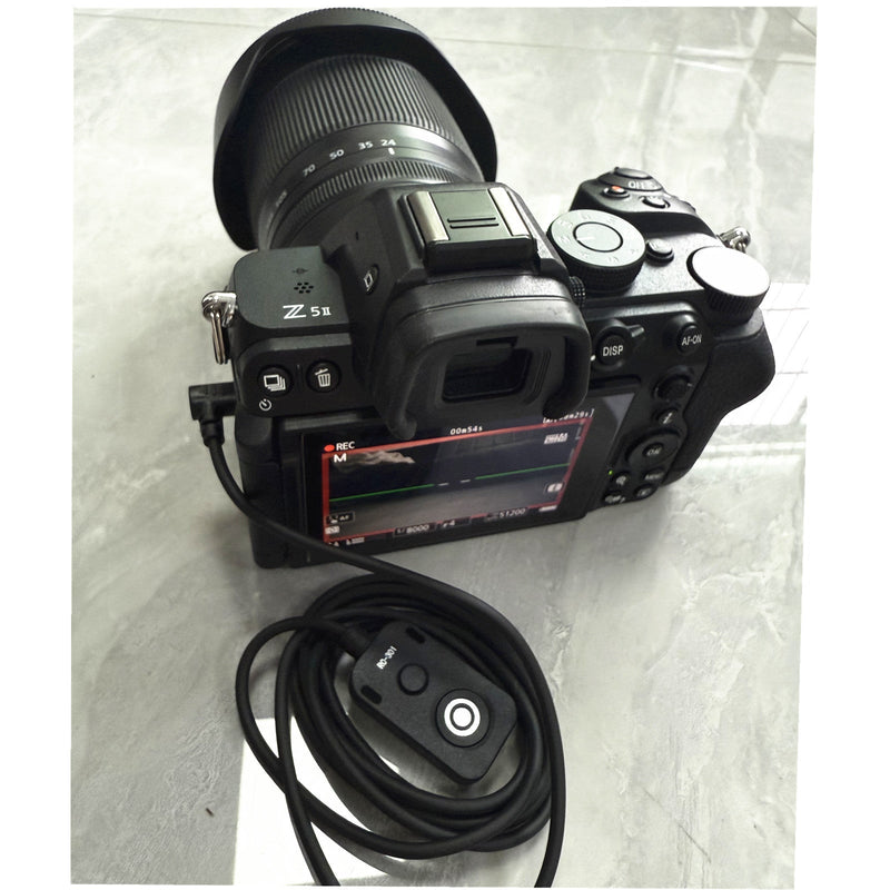 The RC301-DC3 Substitution for Nikon mc-dc3 Remote Release The 150cm/59in Small Remote Control of The Shutter Release Button Z5II/Z50 II/ZR Second-Generation Cameras z50ii /z5 ii (RC301-DC3)