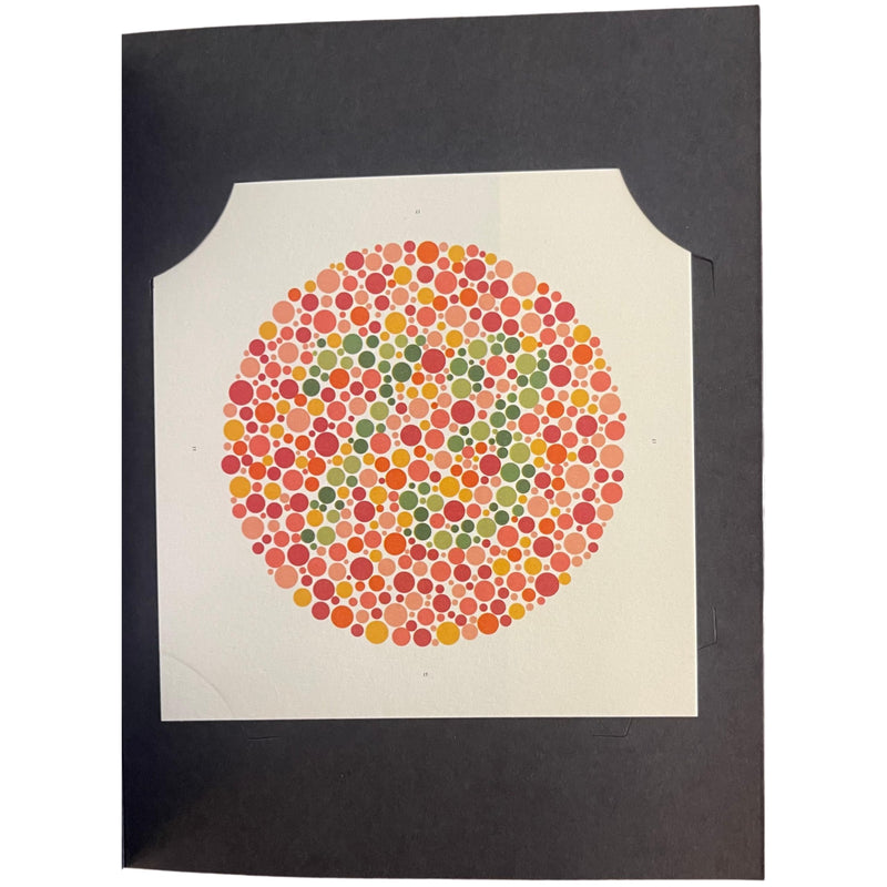 [Australia - AusPower] - Ishihara Test Chart Books for Color Deficiency 38 Plates with User Manual and One Eye Occluder 