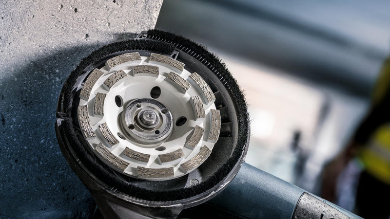 Bosch Professional Expert 2608601762 Diamond Grinding Disc for Angle Grinders (for Concrete, Grinding Wheel Diameter: 125, Bore Diameter: 22.23 mm, Accessories for Concrete Grinder) Diameter: 125 mm